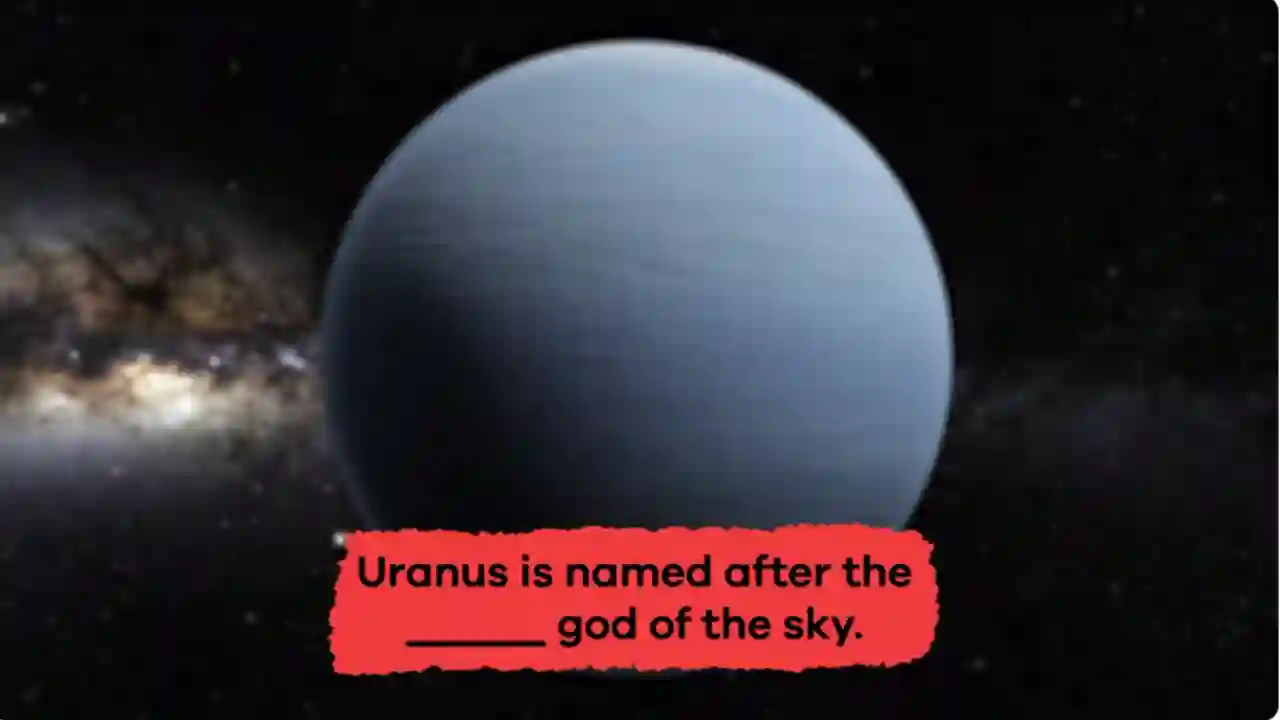 Uranus ice giant structure explained for kids with icy layers and gases